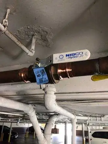 Copper pipe repair and valve work for Water Line Repair in Tarpey